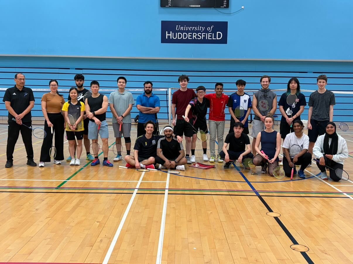 Badminton Society with Nia (President)